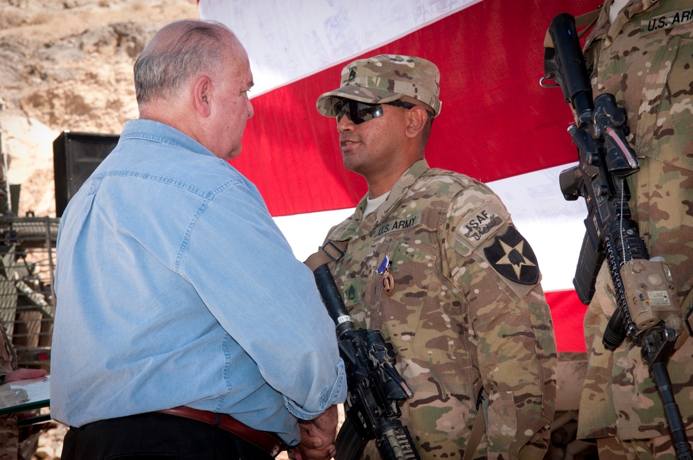 Dr. Westphal visits Regional Command (South)