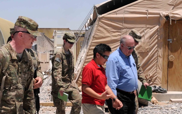 Dr. Westphal visits Regional Command (South)