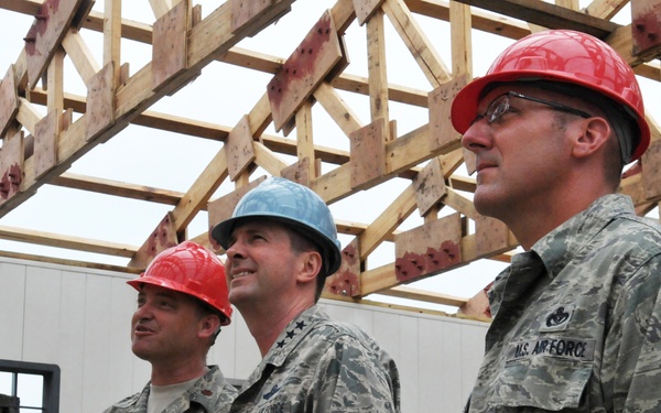 Vice chief of National Guard Bureau visits BTH-Panama 2013