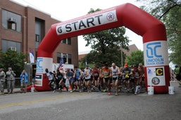 Second-time marathon winner, a deployed soldier lead the way for National Guard runners