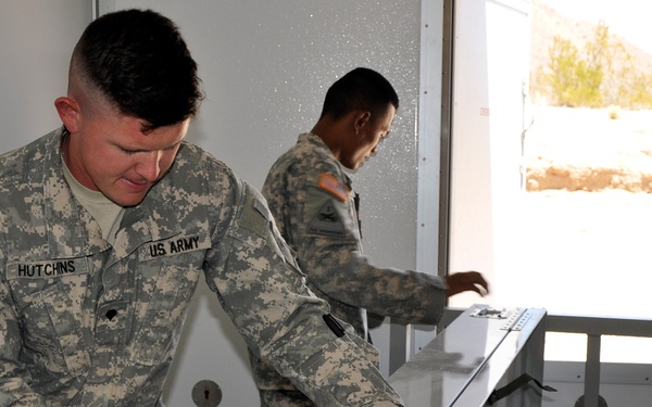 Expeditionary combat outpost conserves resources
