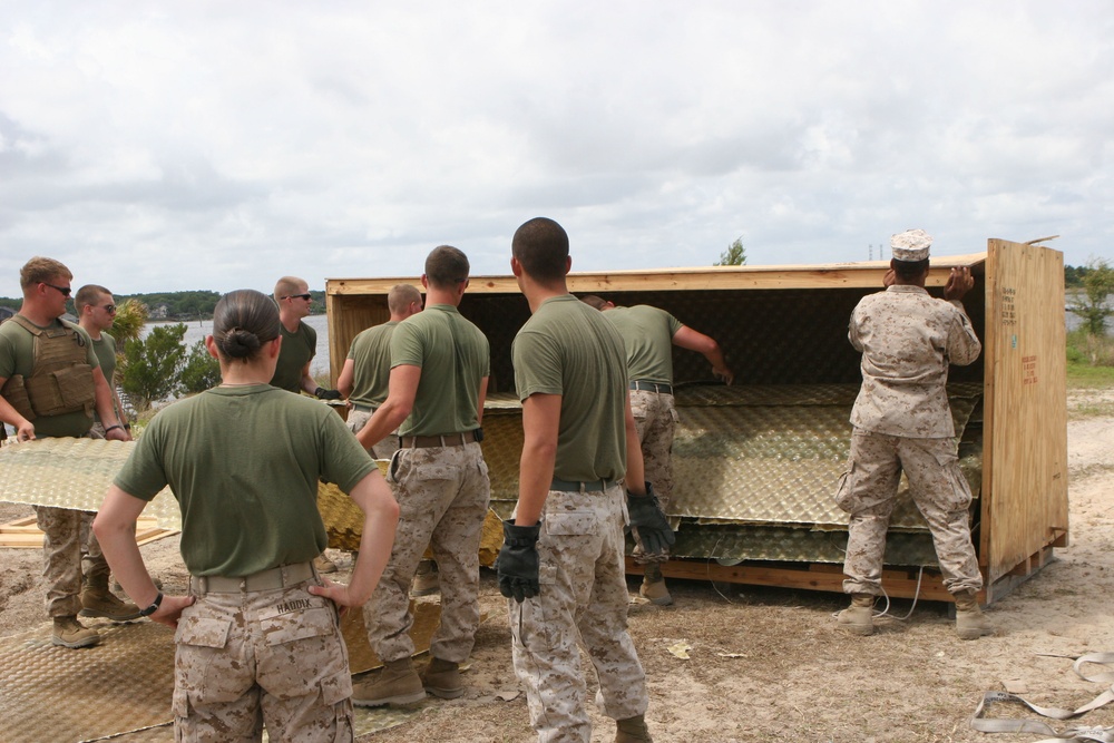 Joint Ops: Marines and sailors collaborate to accomplish mission