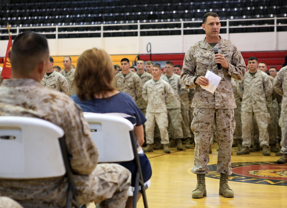 Five Camp Lejeune Marines receive highest non-combat award for heroism