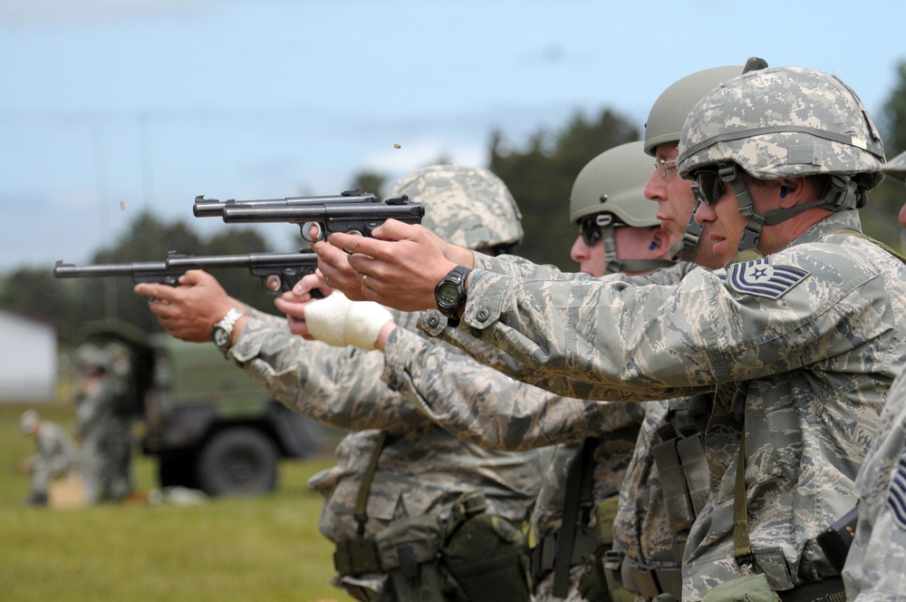 Oregon National Guard airmen compete in annual marksmanship contest