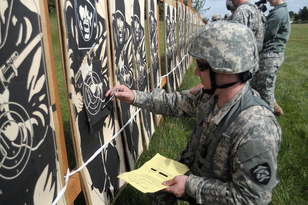Soldiers and airmen compete in statewide marksmanship contest