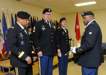238th Army birthday cake-cutting presentation