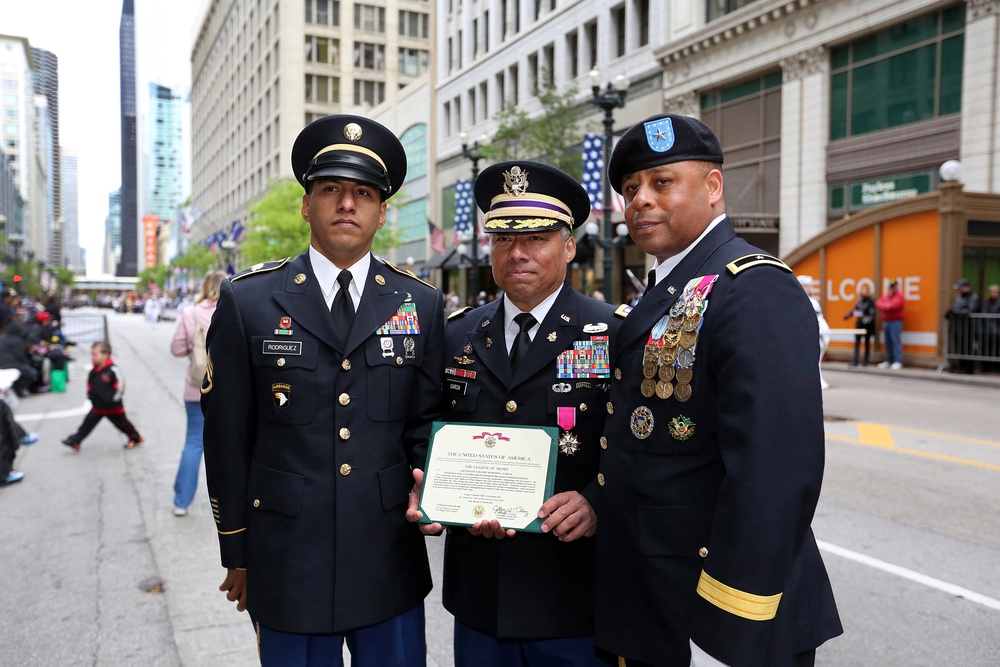 Citizen-soldier awarded the Legion of Merit