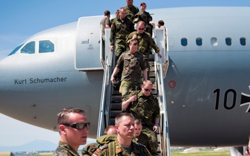 728 AMS supports German operations