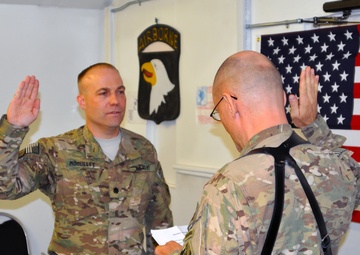 McCulley promoted in Afghanistan