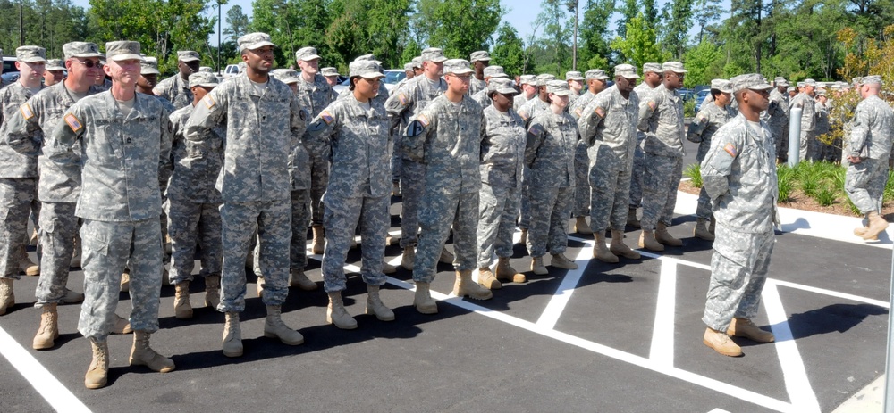 Army Reserve holds ribbon cutting in Knightdale, NC