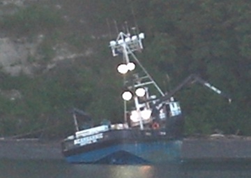F/V Neahkahnie grounded near Whidbey Island, Wash.