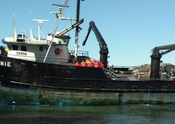 Fishing vessel Neahkanie grounded near Whidbey Island, Wash.