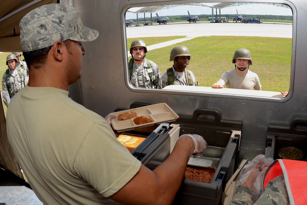 169th Services Flight - Single Palletized Expeditionary Kitchen