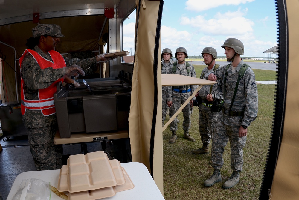 169th Services Flight - Single Palletized Expeditionary Kitchen