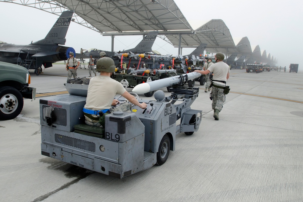 Flight line F-16 regeneration