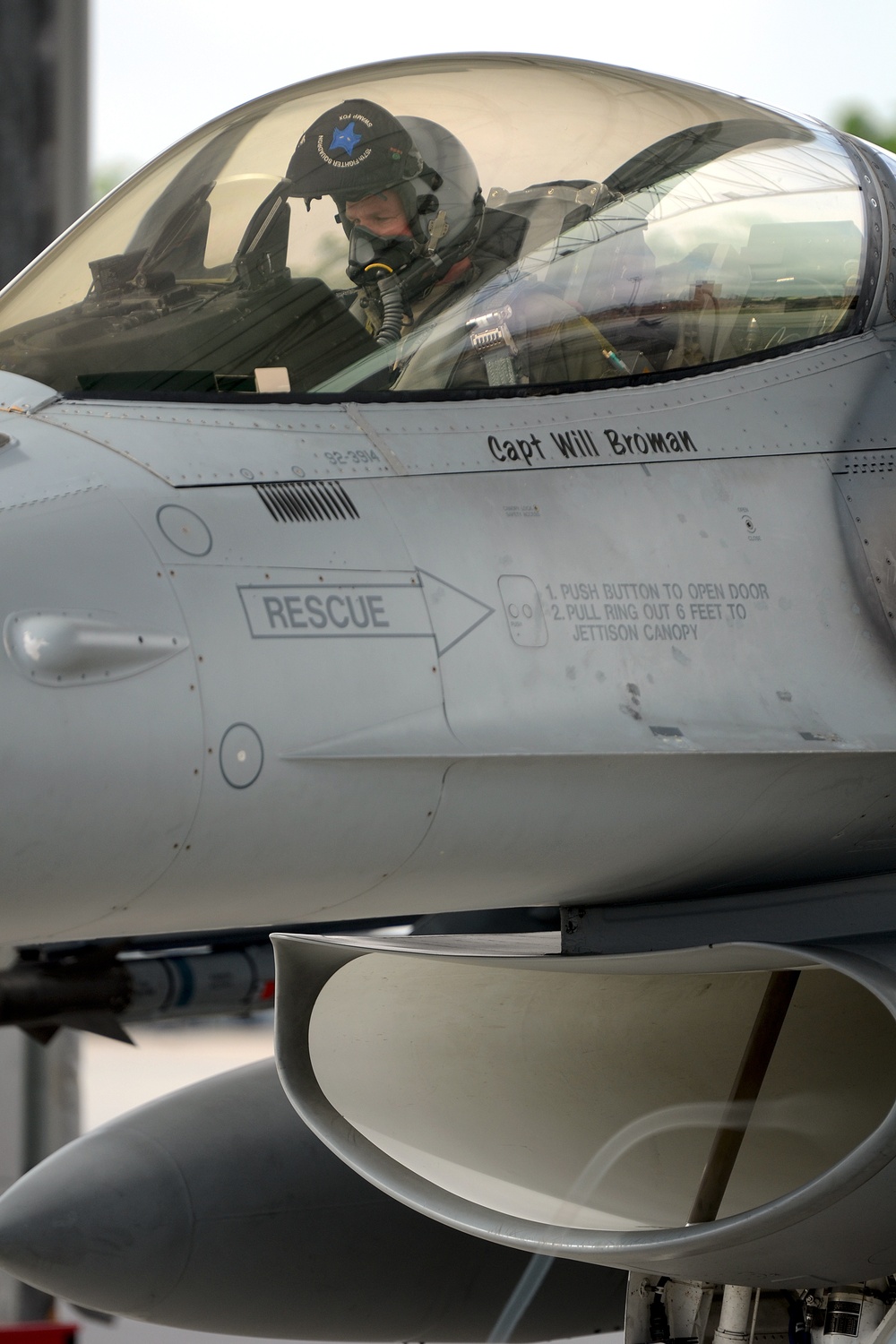 June Readiness Exercise F-16 Fighting Falcon regeneration