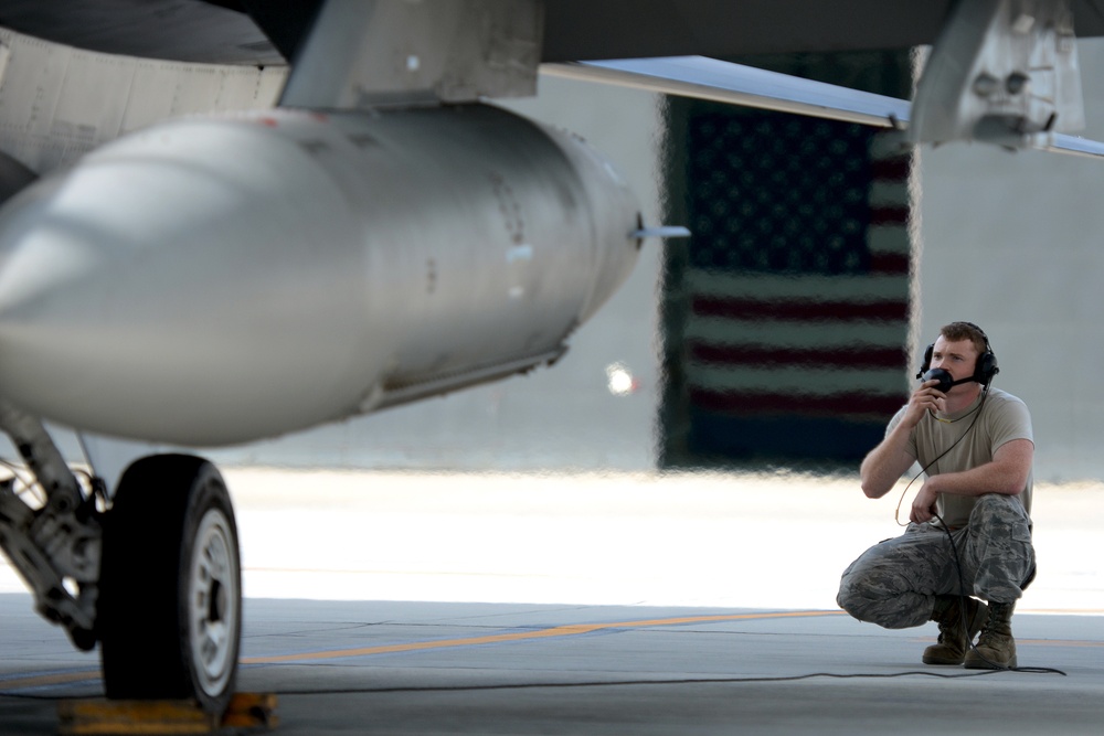 June Readiness Exercise F-16 Fighting Falcon regeneration