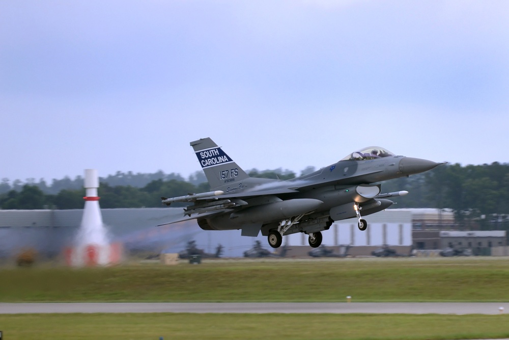 June Readiness Exercise F-16 Fighting Falcon regeneration