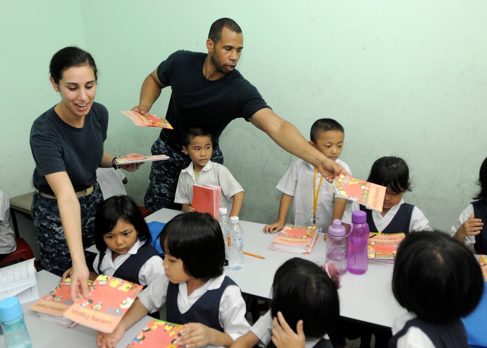 USS Blue Ridge activity