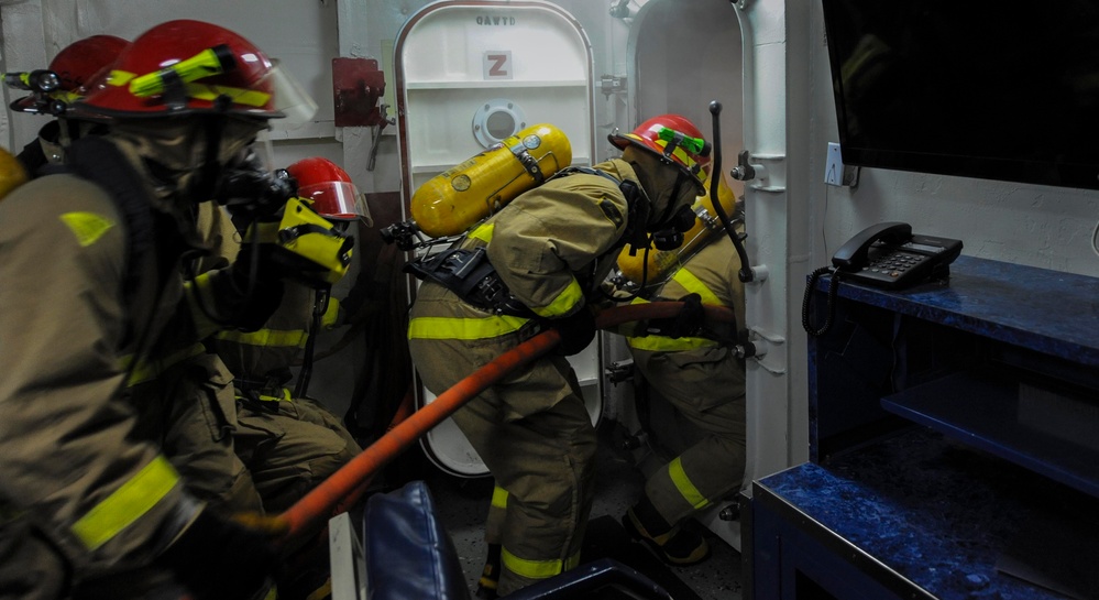USS Nimitz mass casualty drill