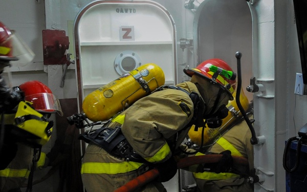 USS Nimitz mass casualty drill