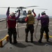 USS San Antonio flight deck action