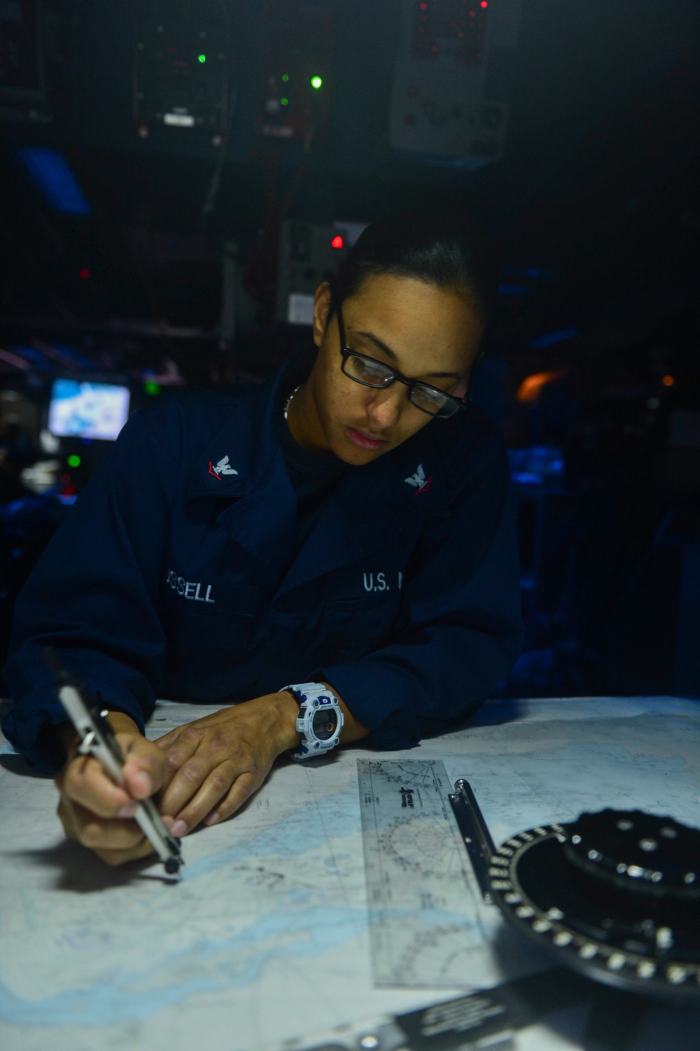 USS Monterey action
