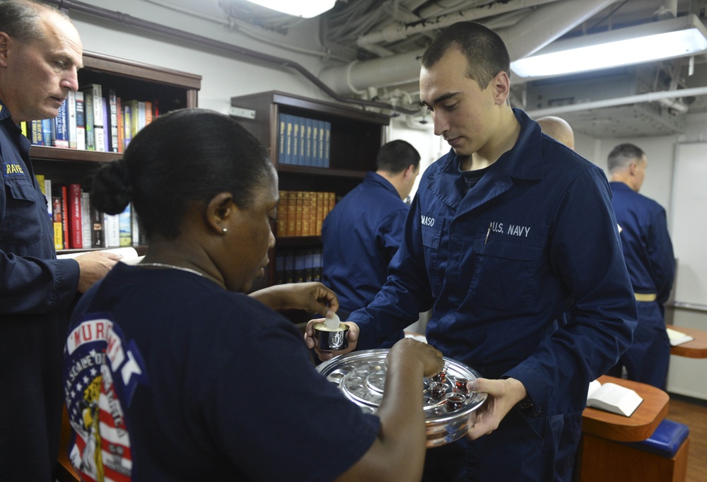 USS Monterey action