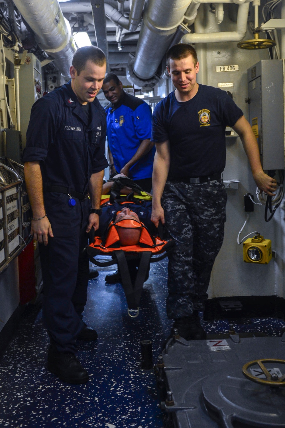 USS Monterey action