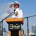 Retirement ceremony aboard USS Ronald Reagan