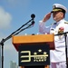 Retirement ceremony aboard USS Ronald Reagan