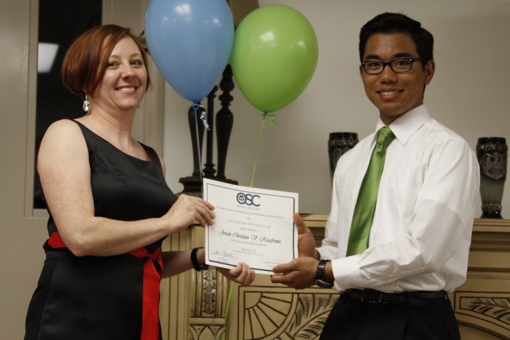 OSC presents scholarships to deserving students