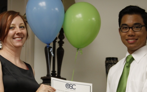 OSC presents scholarships to deserving students