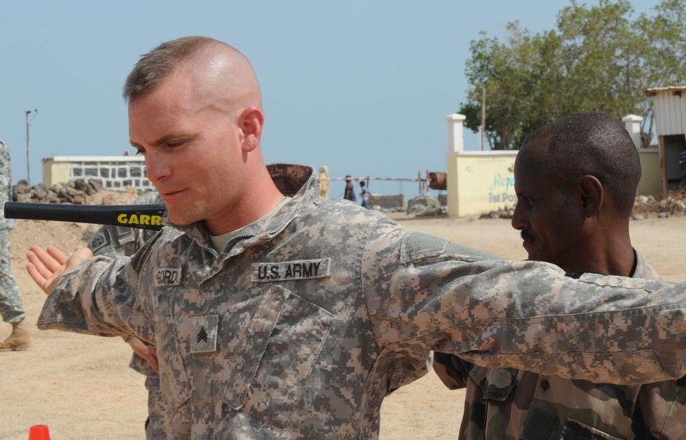 2-138th FSC shares best ECP practices with Djiboutian army
