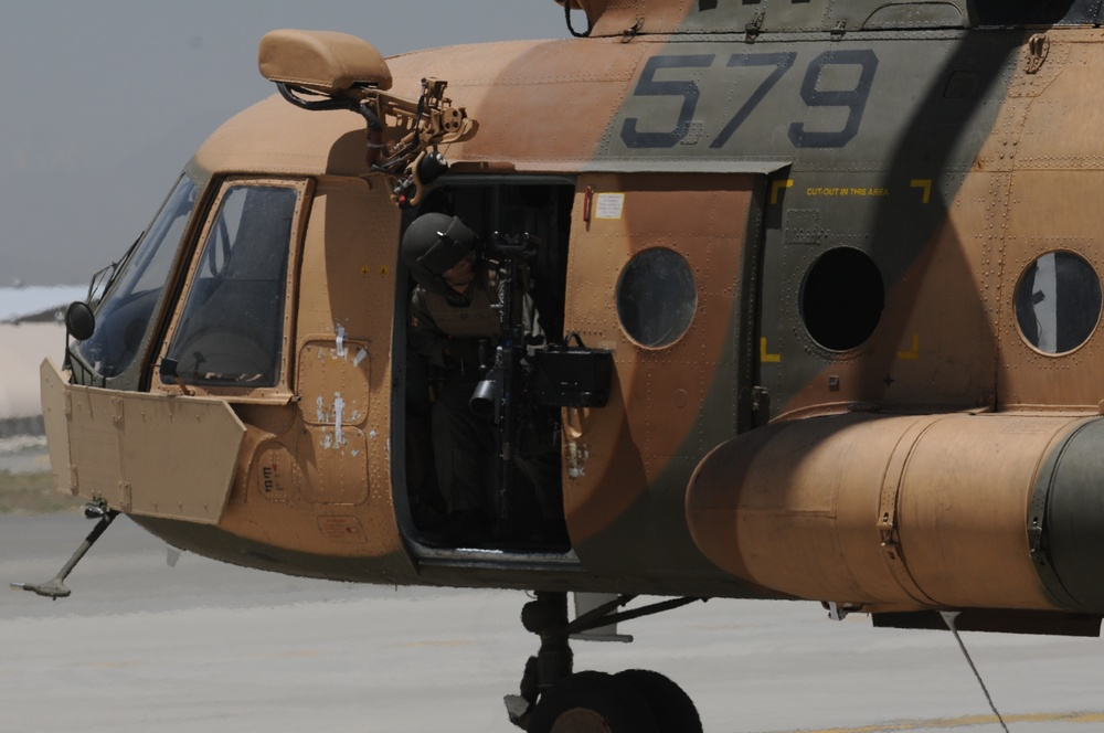 Afghan squadron partners with 10th CAB