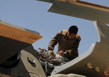Afghan squadron partners with 10th CAB