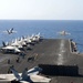 USS Dwight D. Eisenhower flight deck action