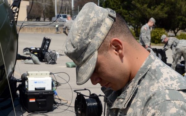 Iron soldiers use next generation equipment
