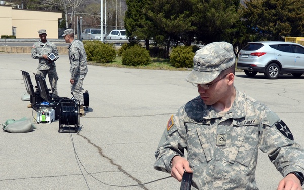 Iron soldiers use next generation equipment