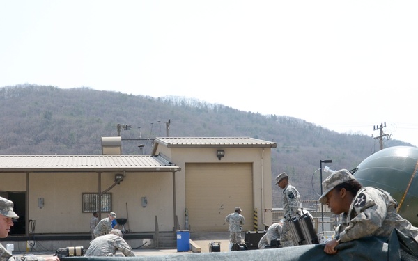 Iron soldiers use next generation equipment