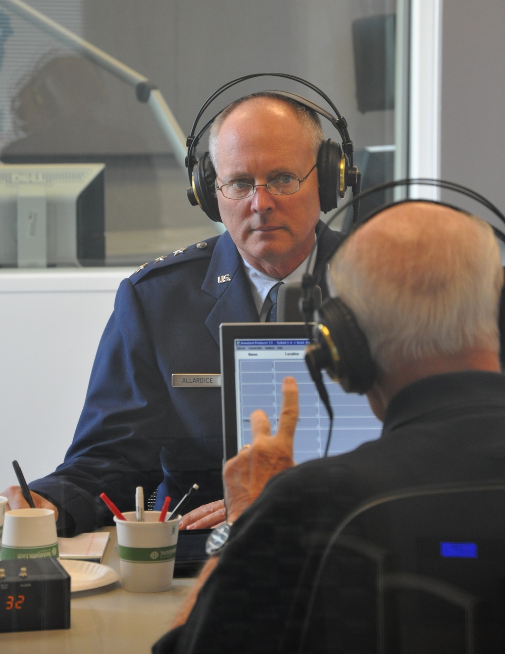Lt. Gen. Allardice speaks to St. Louis NPR
