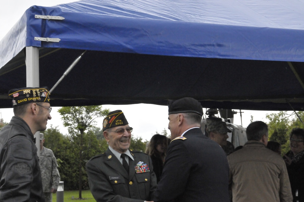 12th Combat Aviation Brigade and US Army Garrison Ansbach Memorial Day dedication ceremony