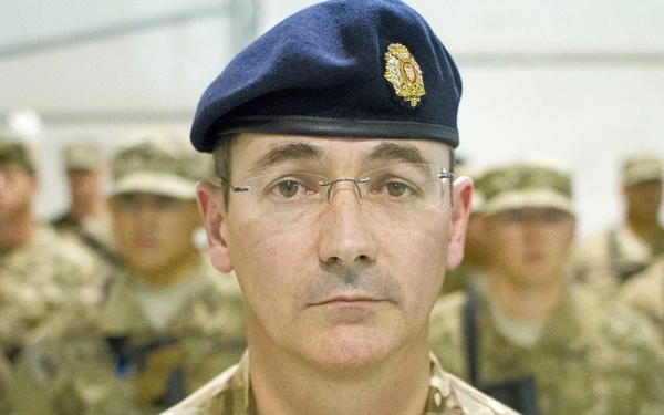 Regional Support Command (Southwest) RSC (SW) Conducts a change of command ceremony