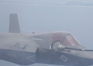 KC-130s, F-35s hook up for refueling operations