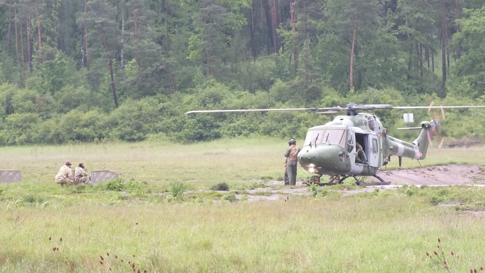 Oberdachstetten Local Training Area gets some 'royal' visitors.