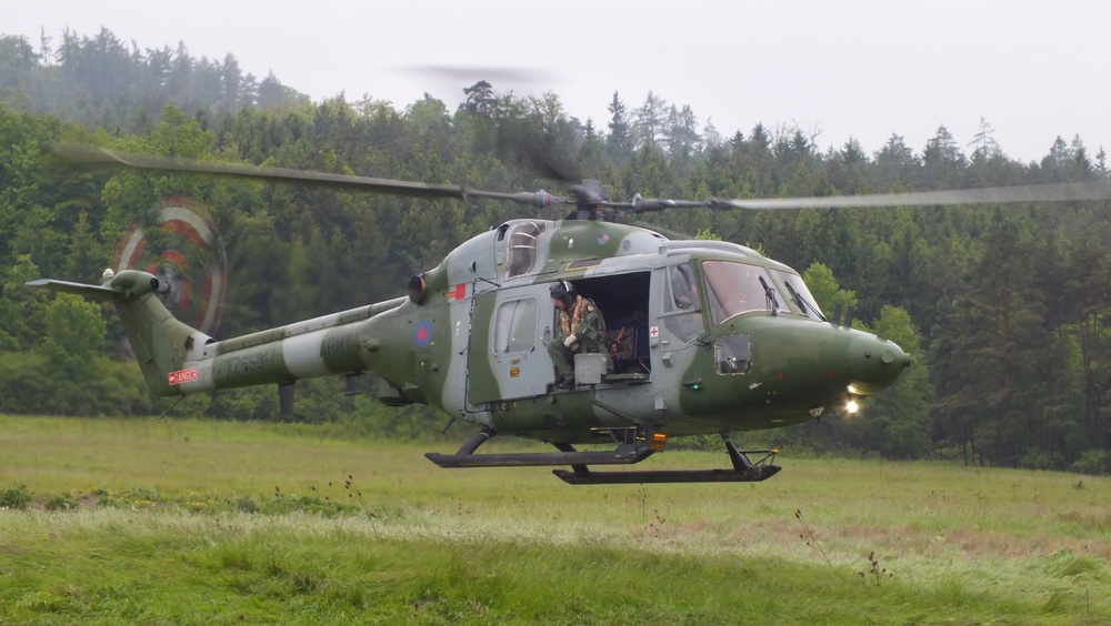 Oberdachstetten Local Training Area gets some 'royal' visitors.