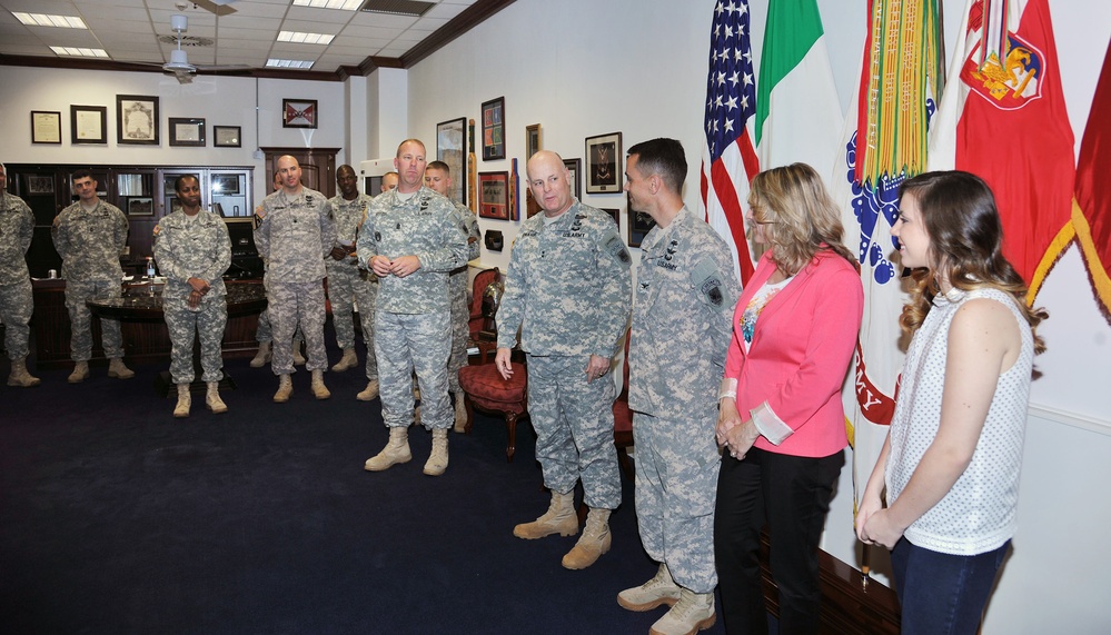 Ritirement ceremony