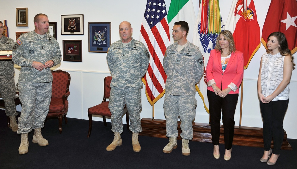 Ritirement ceremony