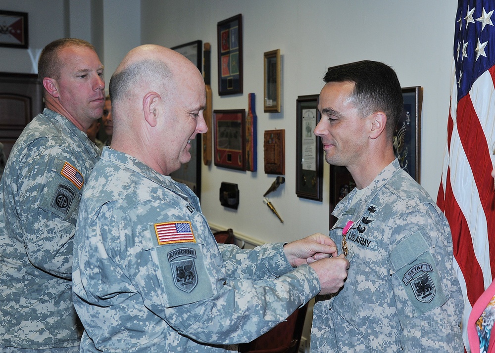 Ritirement ceremony