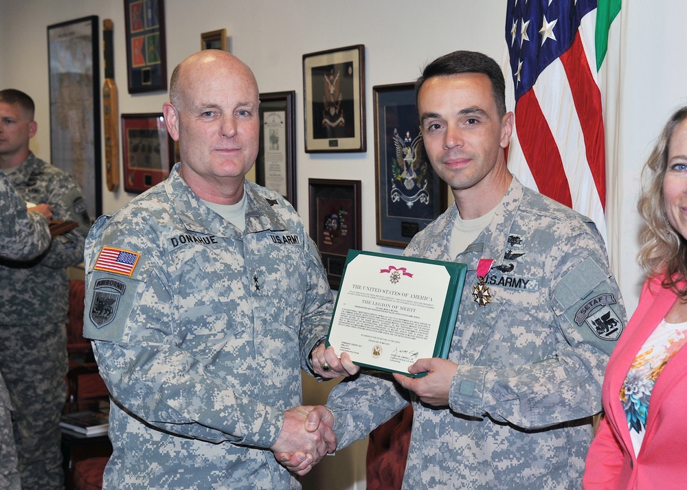 Ritirement ceremony